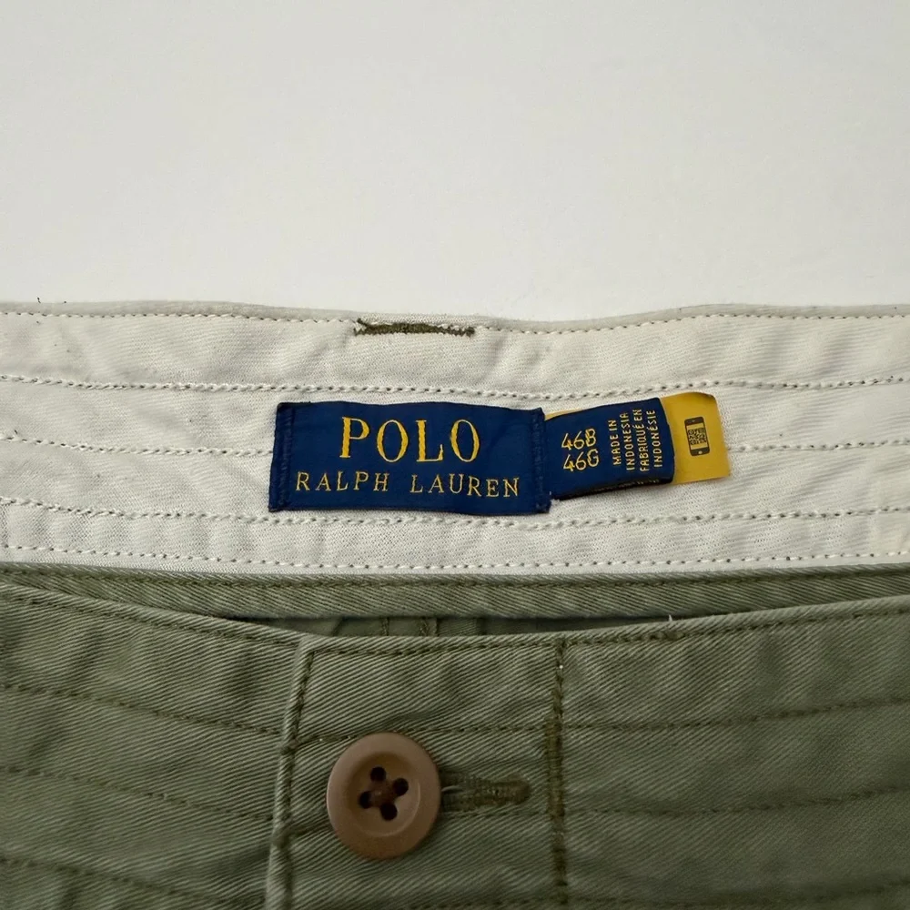 Polo by Ralph Relaxed Fit Gellar Green Cargo Shorts for Men‎